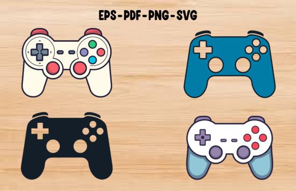 Download Gaming Console Vector Clipart PNG Bundle - Premium Resources